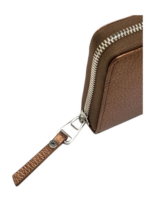 portafoglio donna zip around oro Gianni Chiarini | PF5042GRNLMTOASTED